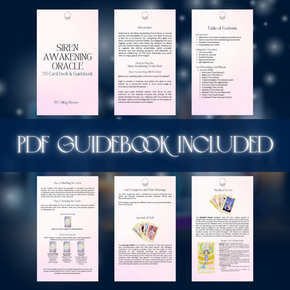 Siren Awakening™ Digital Oracle Deck — Instant Download