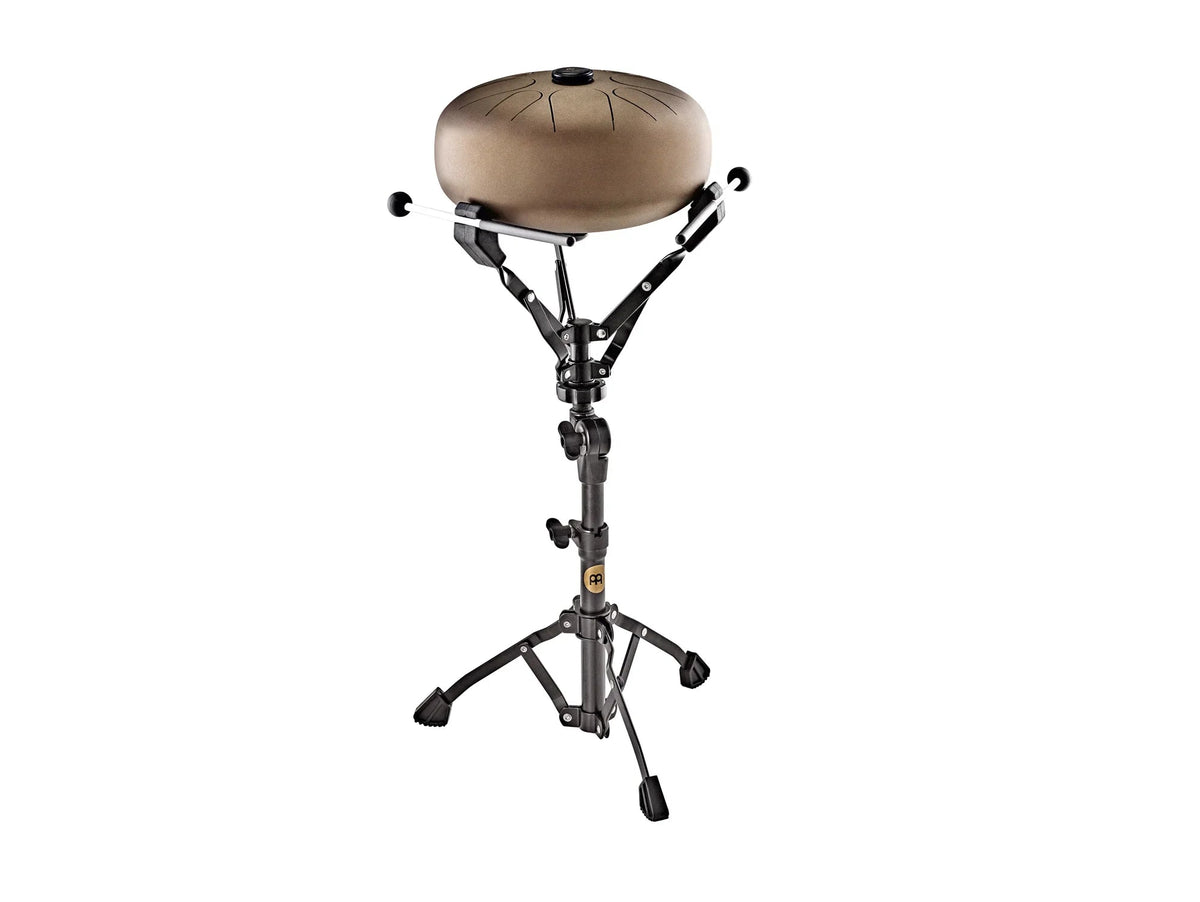 Handpan & Steel Tongue Drum Stand, Height Adjustable 22" - 27", Metallic