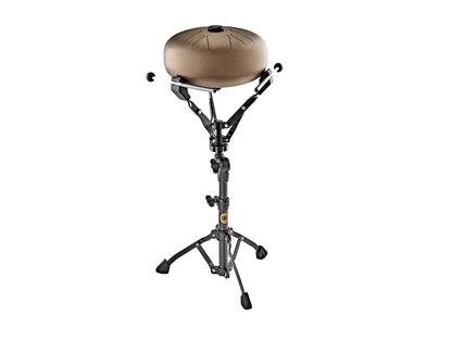 Handpan & Steel Tongue Drum Stand, Height Adjustable 22" - 27", Metallic