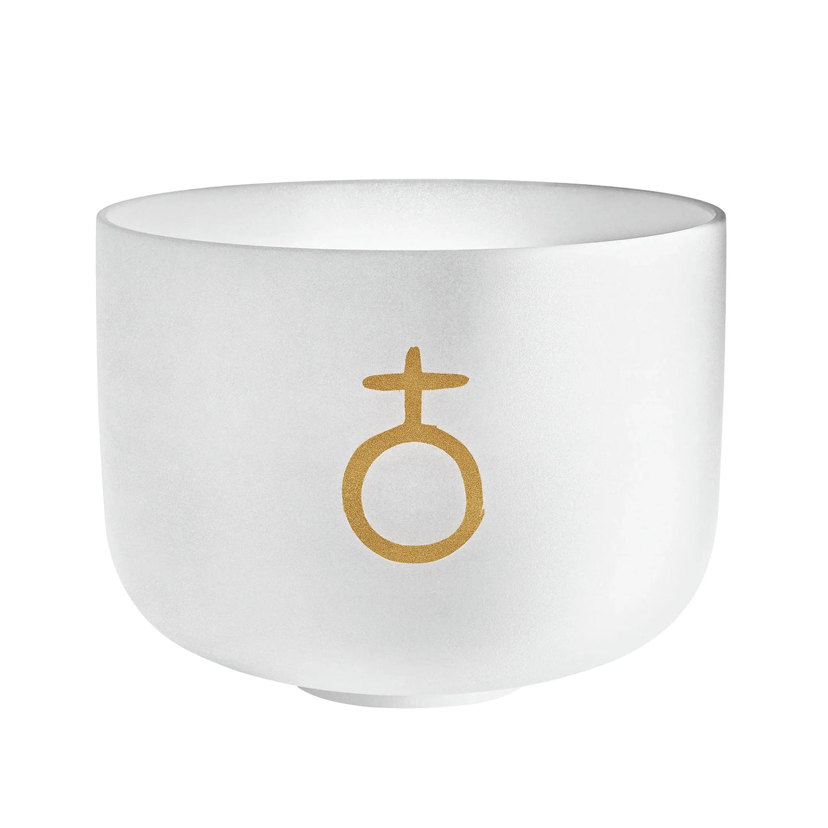 12" Planetary Tuned Crystal Singing Bowl, Earth Year / Om 136.10 Hz