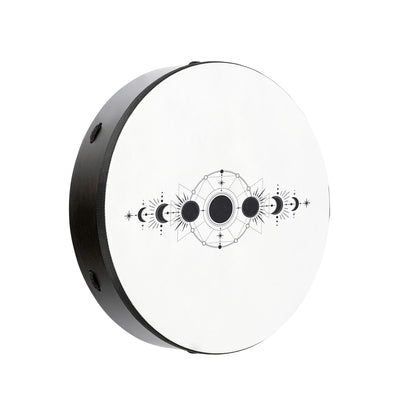 16" Ritual Drum, Moon Phases, True Feel Synthetic Head