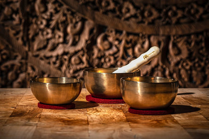 3-Piece Universal Series Singing Bowl Set, 400/500/600g